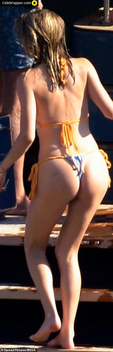 leni klum fap butt ass arsch bikini nackt